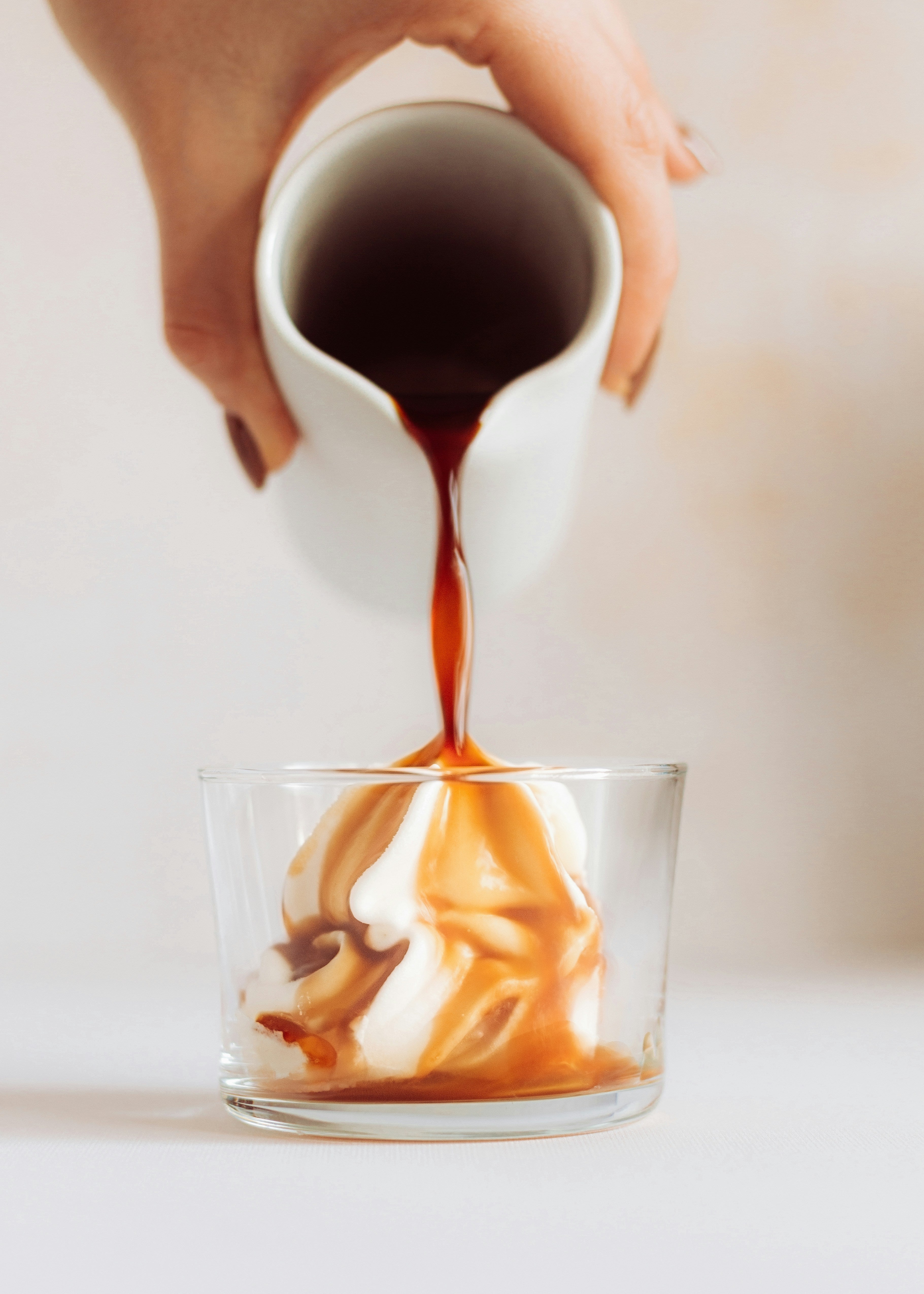 Spiced Rum Affogato