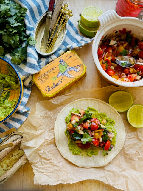 Quick and Easy Tinned Fish Tacos