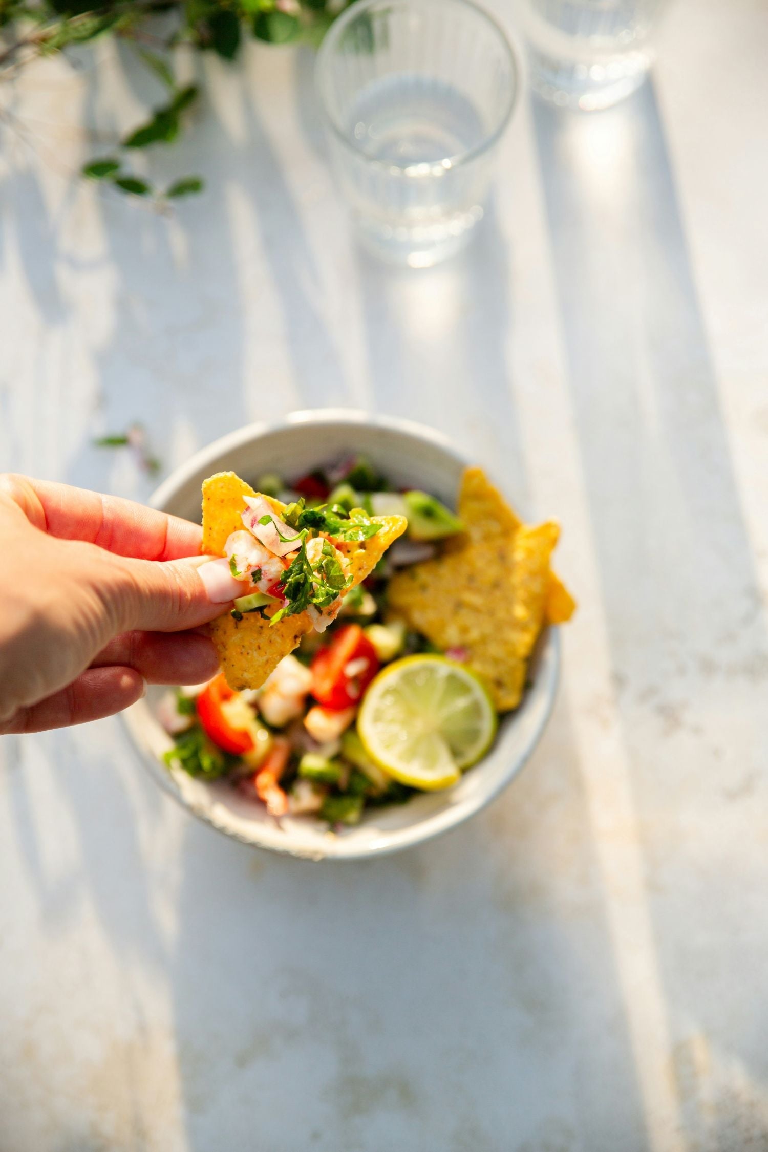 Translation missing: en.Tacos with beef, onion and lime on plate: Mexican Pantry