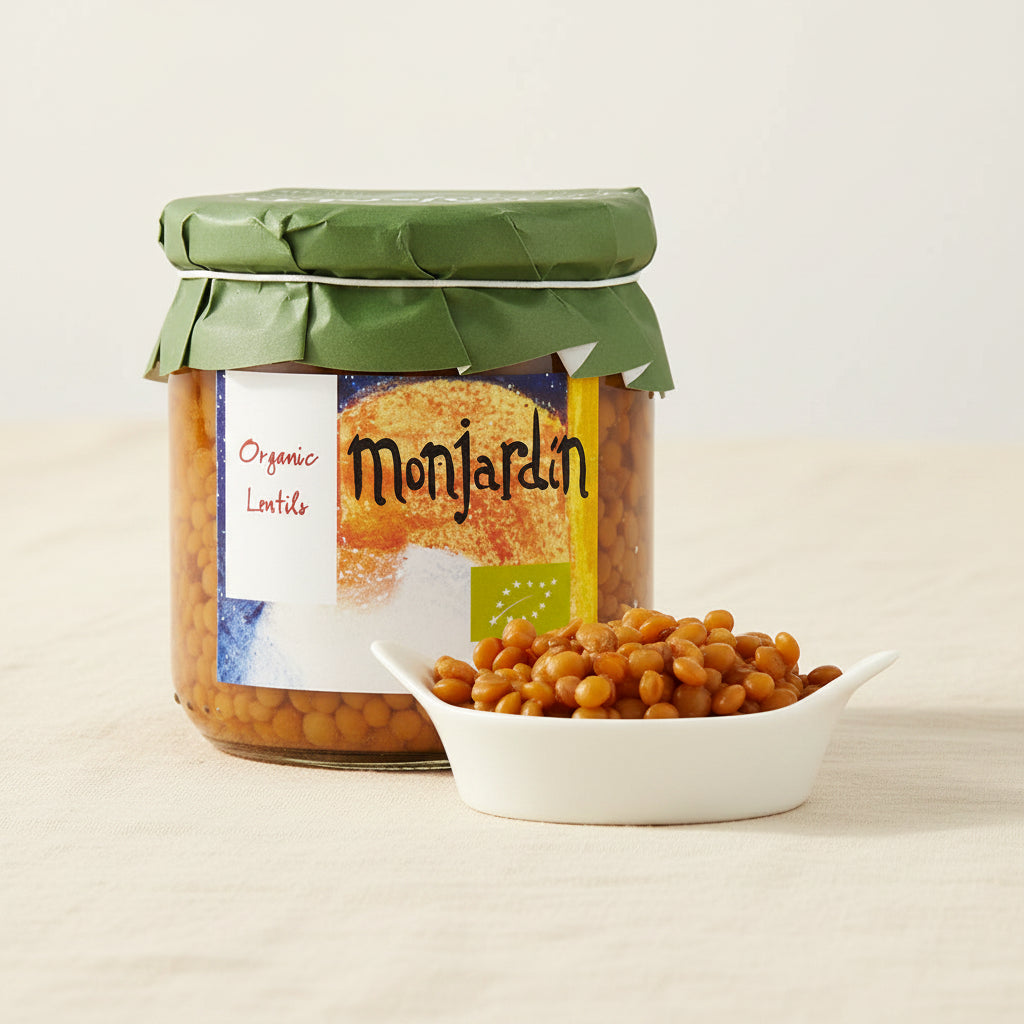 Organic Cooked Lentils