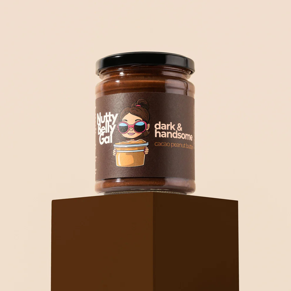 Dark & Handsome Dark Chocolate Peanut Butter with Cacao Nibs
