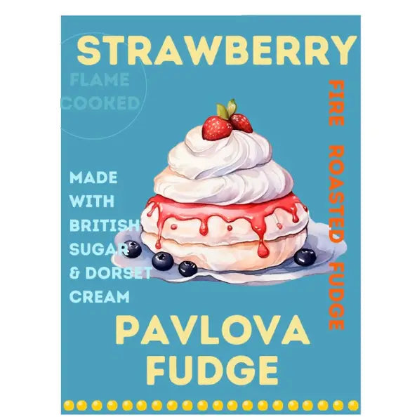 Strawberry Pavlova Fire-Roasted Artisan Fudge