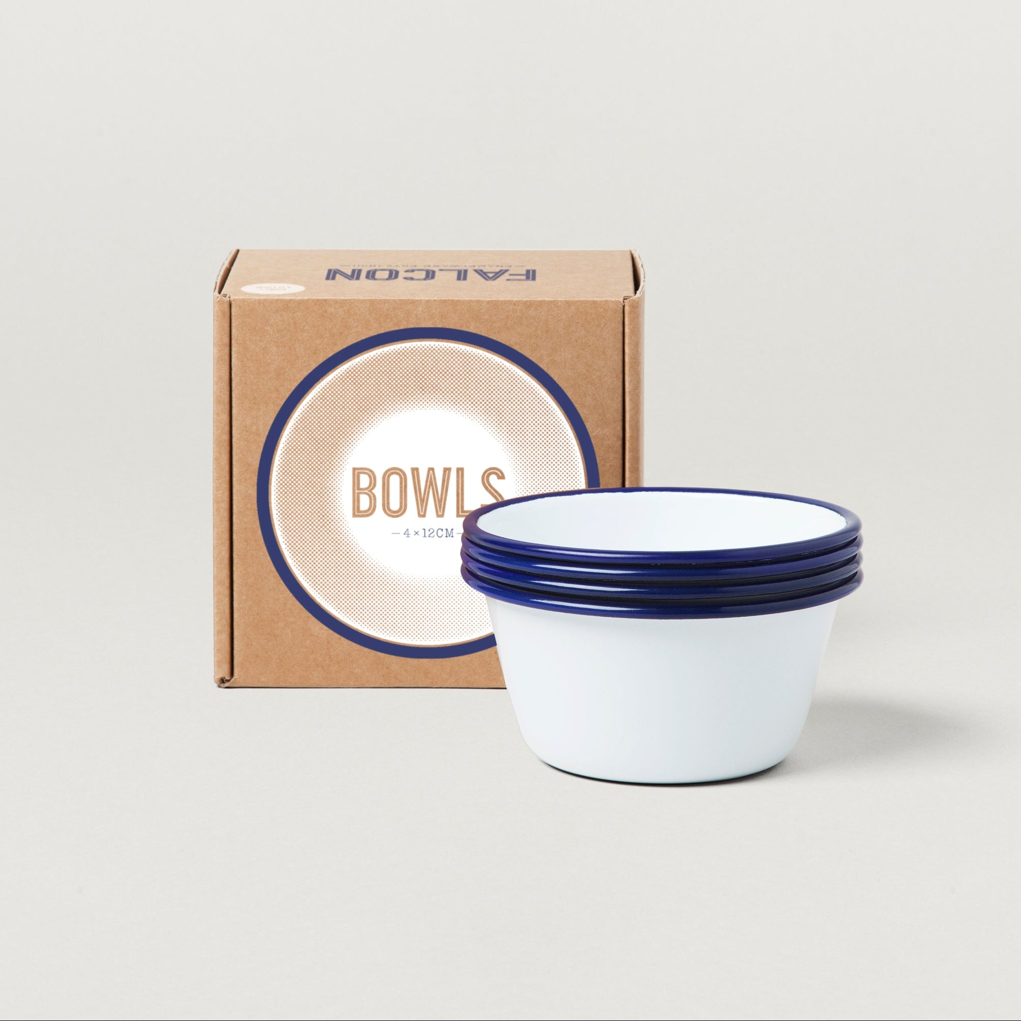 Falcon Enamel Bowl Set of 4 Bowls