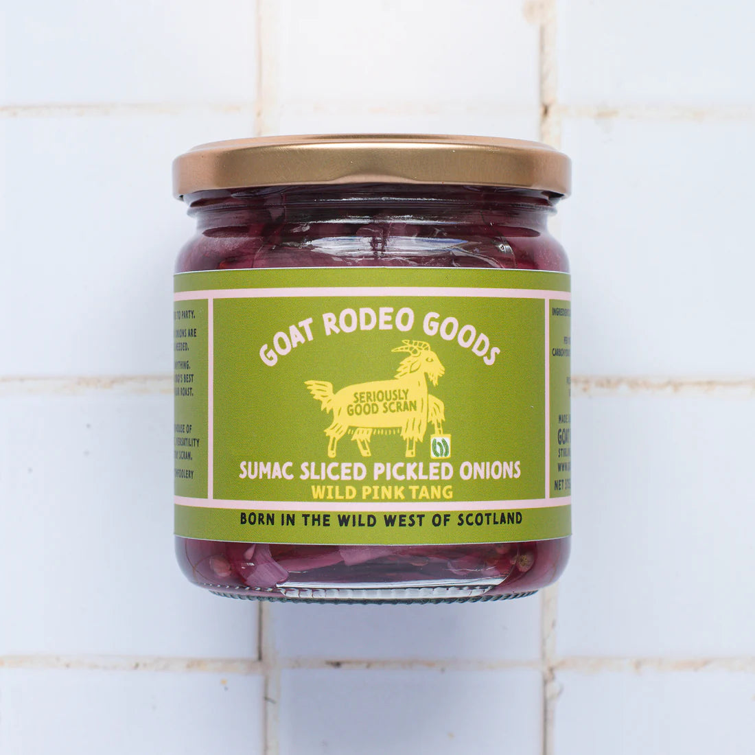 Goat Rodeo|  Sumac Sliced Pickled Onions