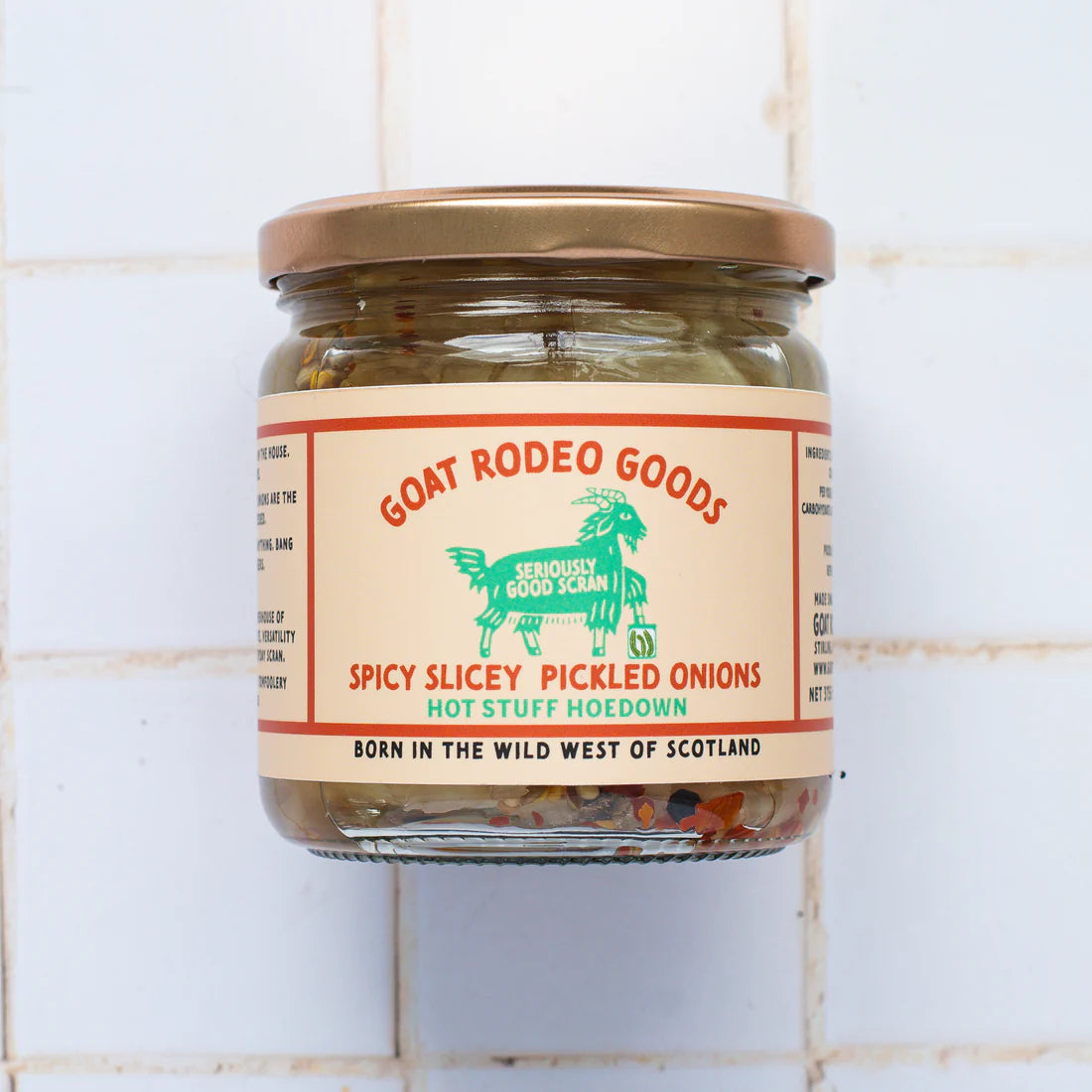 Goat Rodeo | Spicy Slicey Pickled Onions