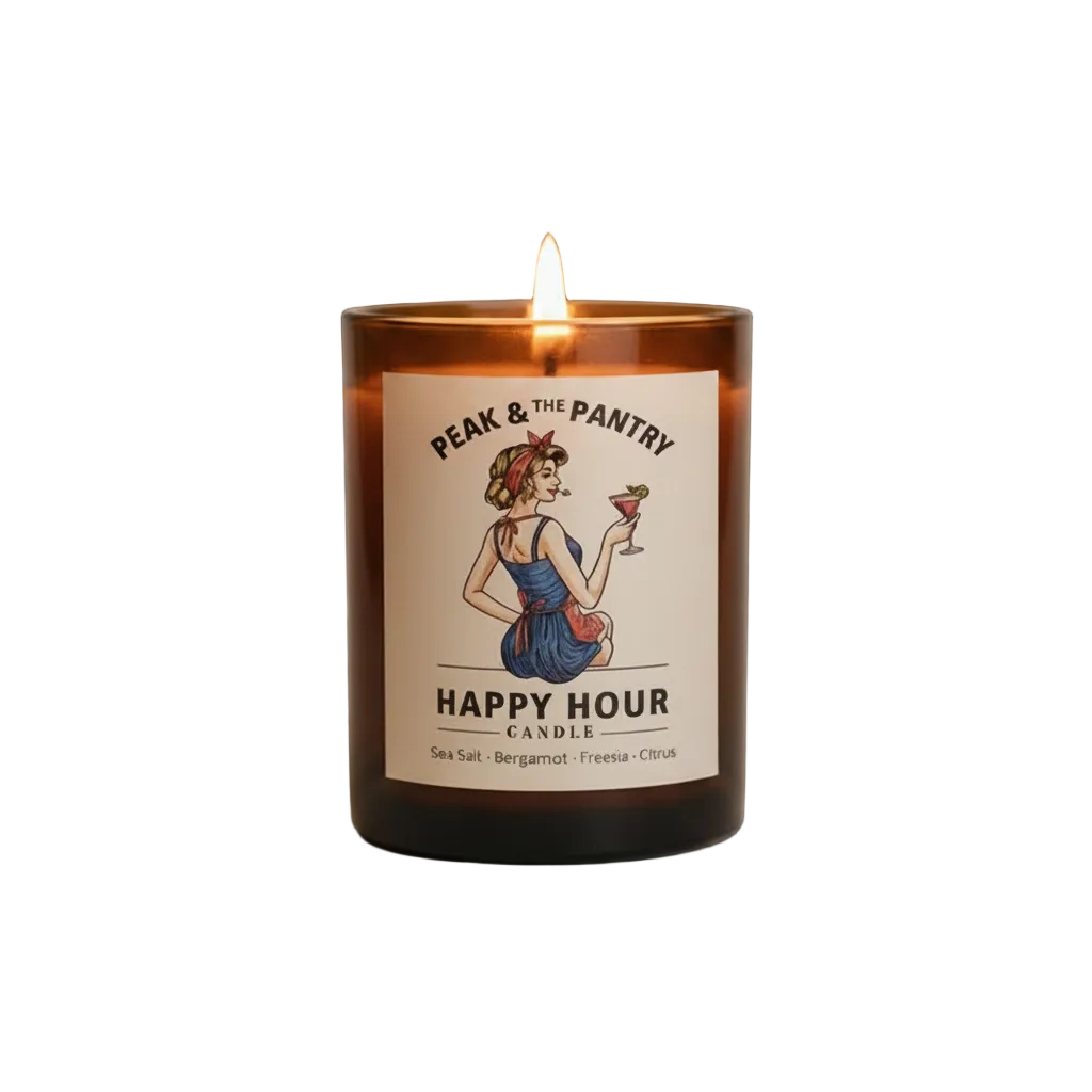Happy Hour Candle | Sea Salt, Bergamot & Citrus