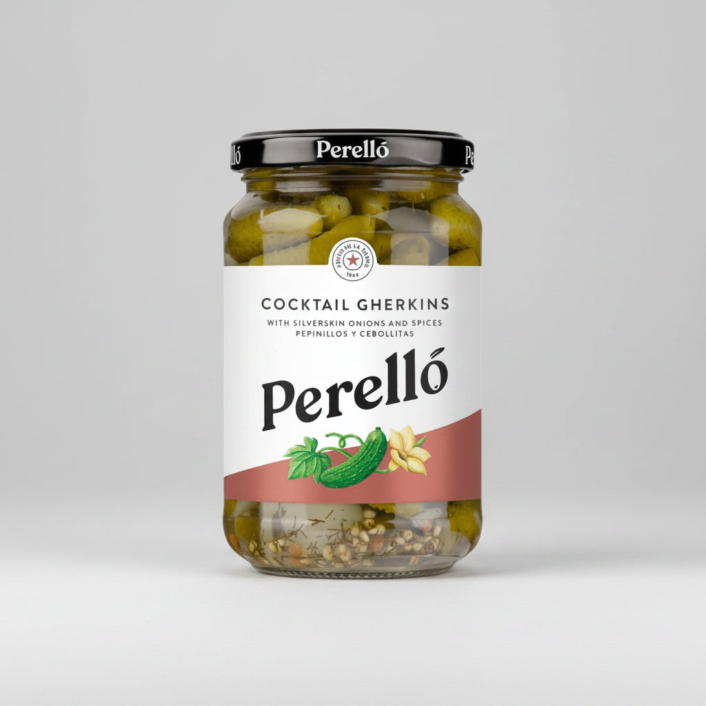 Perello Cocktail Gherkins