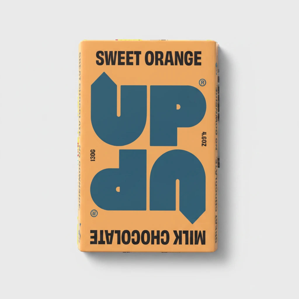 UP-UP Orange Milk Chocolate Bar